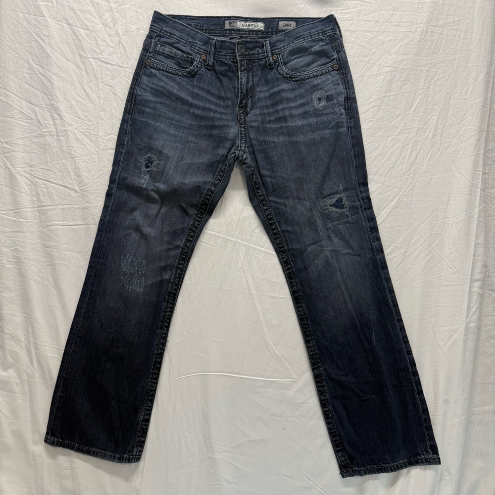 Buckle BKE Carter Men’s Jeans 34R Dark Wash Denim 100% Cotton